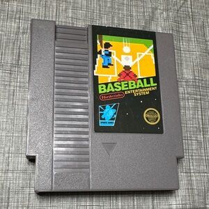 Nintendo Baseball NES Cartridge - Gray